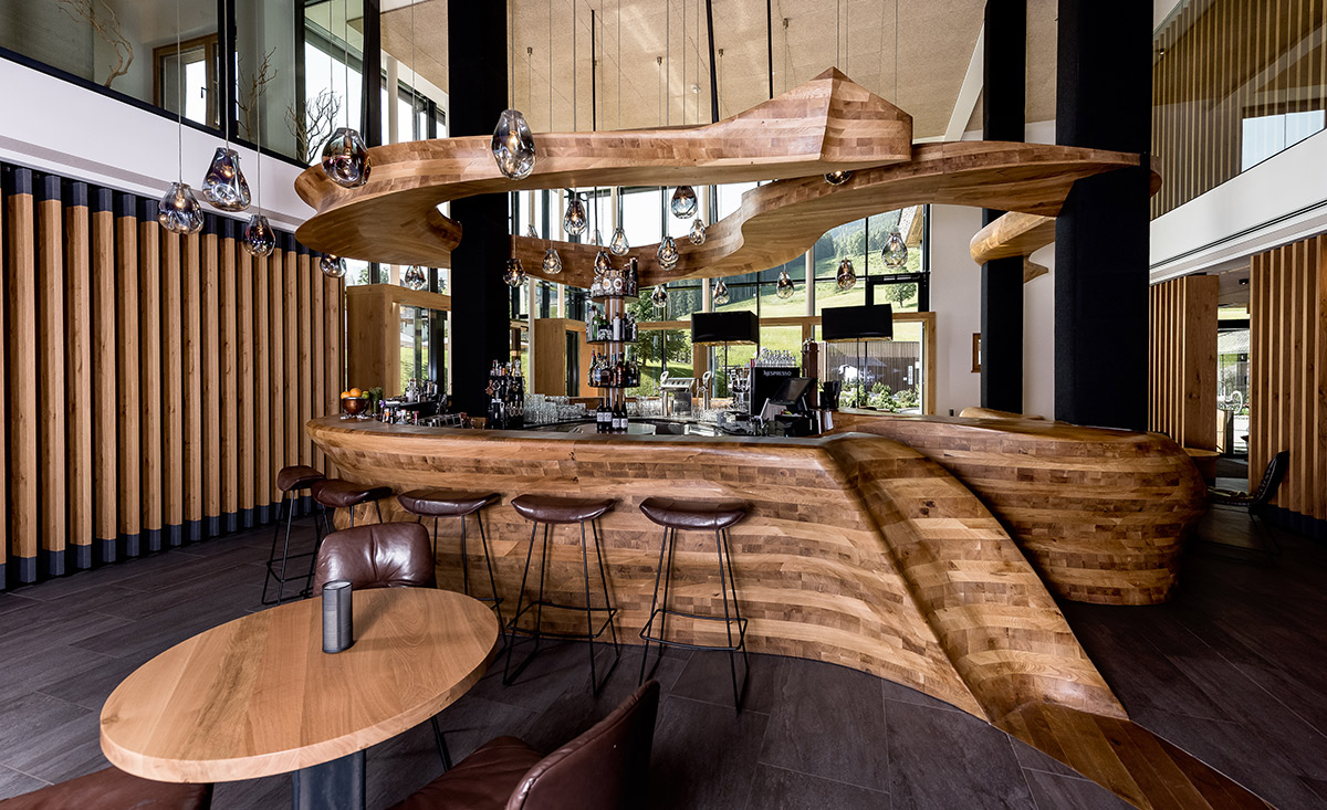 Bar Freiraum im Puradies Hotel