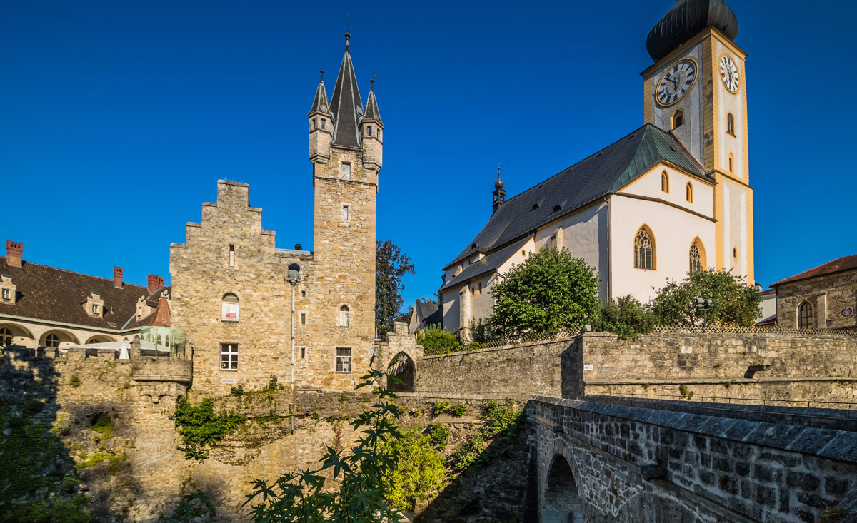 Das Schloss Waidhofen gehört zu den historischten Orten Österreichs