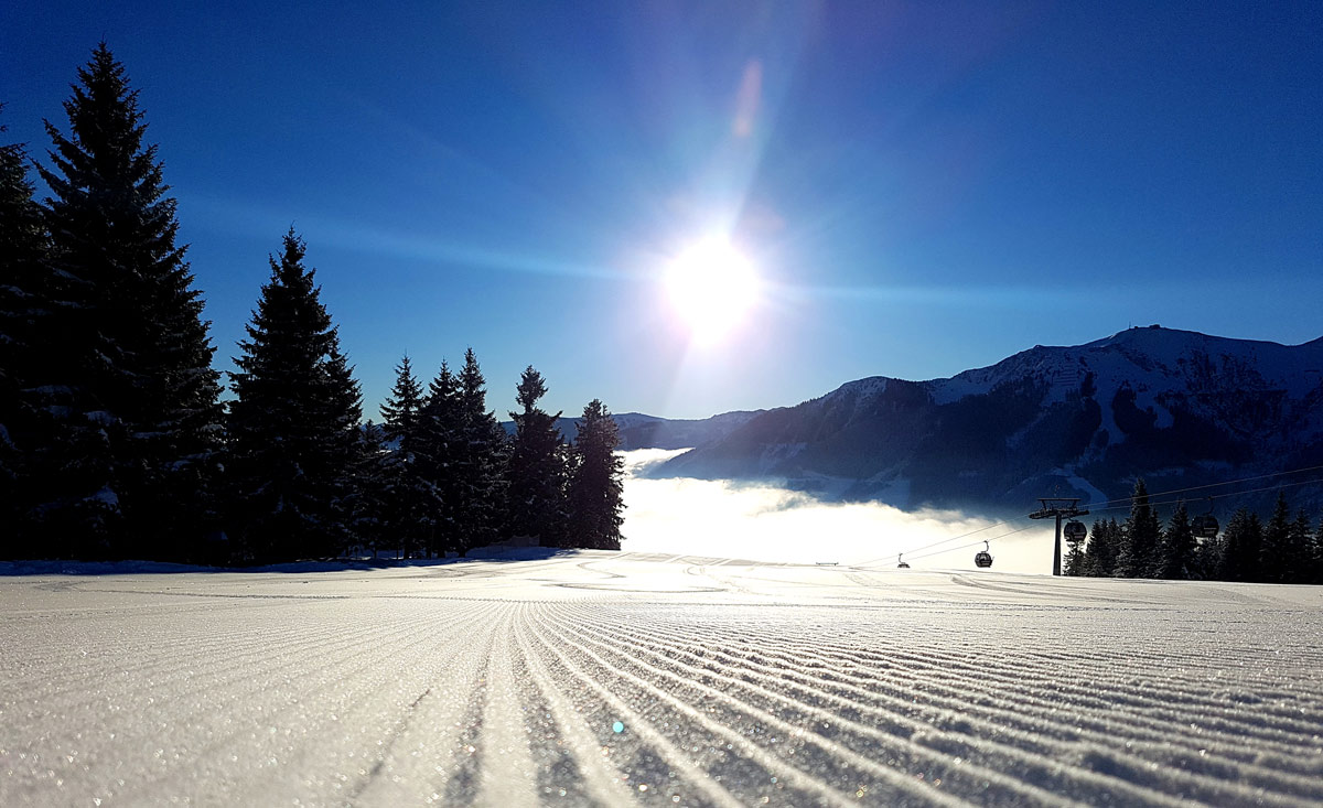Der Skicircus Hinterglemm zählt zu den besten Skiregionen Österreichs