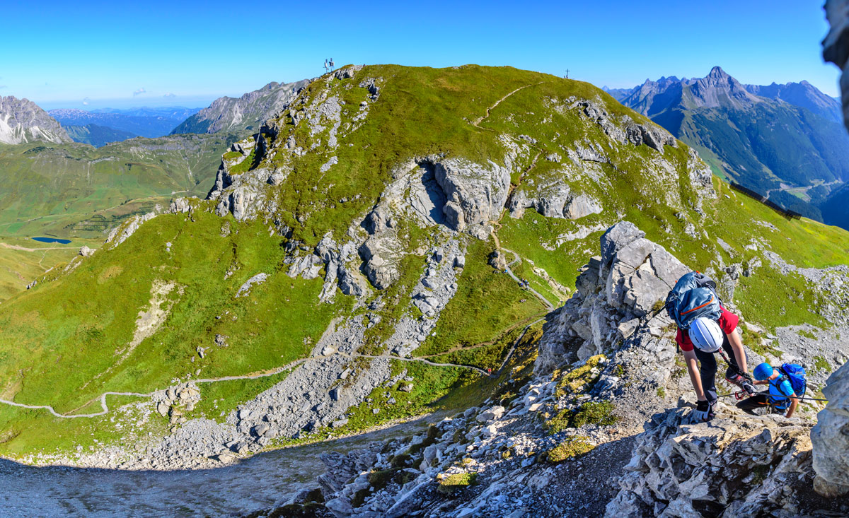 Bergsteigen im Montafon in Vorarlberg